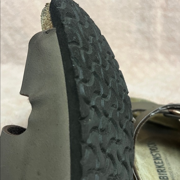 Birkenstocks brown sandals, sz L 5 - Picture 11 of 15